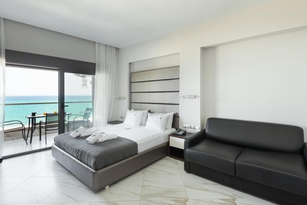 Tridente Mare Apart Hotel Pefkochori Exterior foto