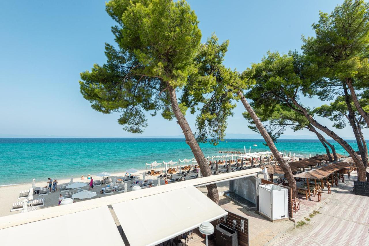 Tridente Mare Apart Hotel Pefkochori Exterior foto